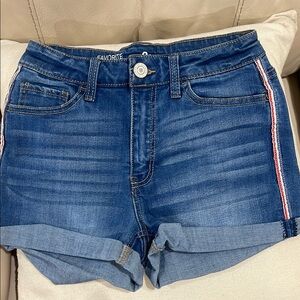 Blue Denim Women's Shorts